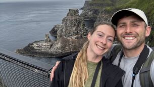 <p>Jake and Genie Cochrane at Rathlin Island. Pic: Jake Cochrane</p> <p>Jake and Genie Cochrane at Rathlin Island. Pic: Jake Cochrane</p>