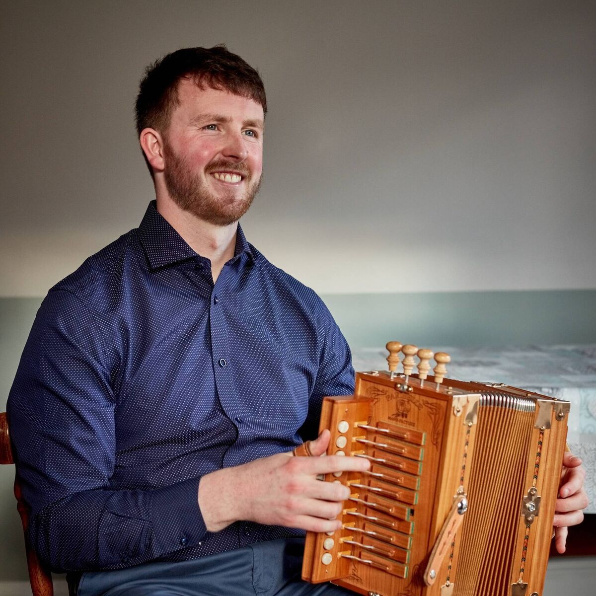 Diarmuid Ó Meachair's musical journey has taken him to Boston and Maine, Louisiana and Québec
