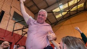 <p>Finbarr Harrington took up the position of deputy mayor earlier this year as part of Cork County Council’s annual rotation of mayoral roles. File picture: Andy Gibson.</p>