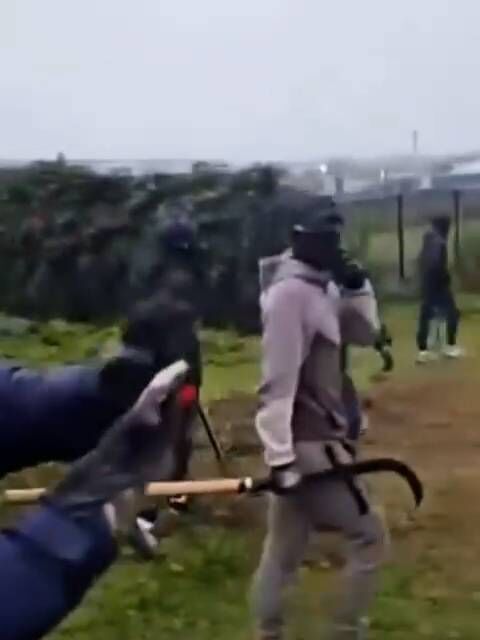A video of the incident was also shared on social media.