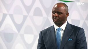 <p>New role: Patrick Vieira has taken over the country of his birth. </p> <p>New role: Patrick Vieira has taken over the country of his birth. </p>