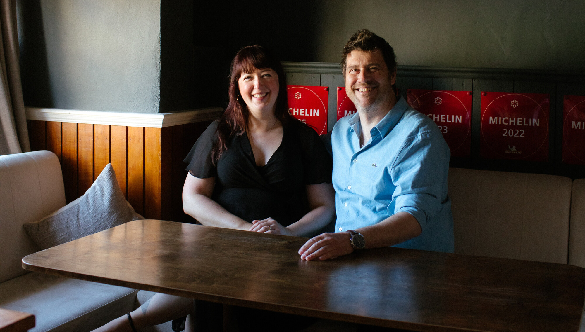 Rob Krawczyk and Elaine Fleming, owners of Restaurant Chestnut