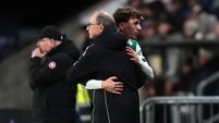 Martin O'Neill and Arne Engels file photo