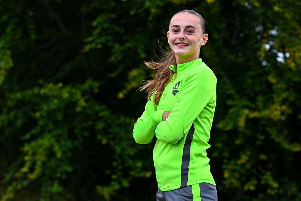 Holly O'Hagan of Cork City poses for a portrait. Pic: Tyler Miller/Sportsfile Holly O'Hagan of Cork City poses for a portrait. Pic: Tyler Miller/Sportsfile