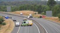 IRISH Crash on M9 in Co Kildare