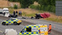 Crash on M9 in Co Kildare