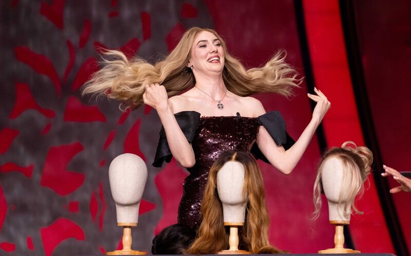 Irish media lit up on Monday night as Westmeath Rose Caoilfhinn Ní Choiligh told Kathryn Thomas about her alopecia, and showed off a range of wigs she chose to wear. Picture: Domnick Walsh