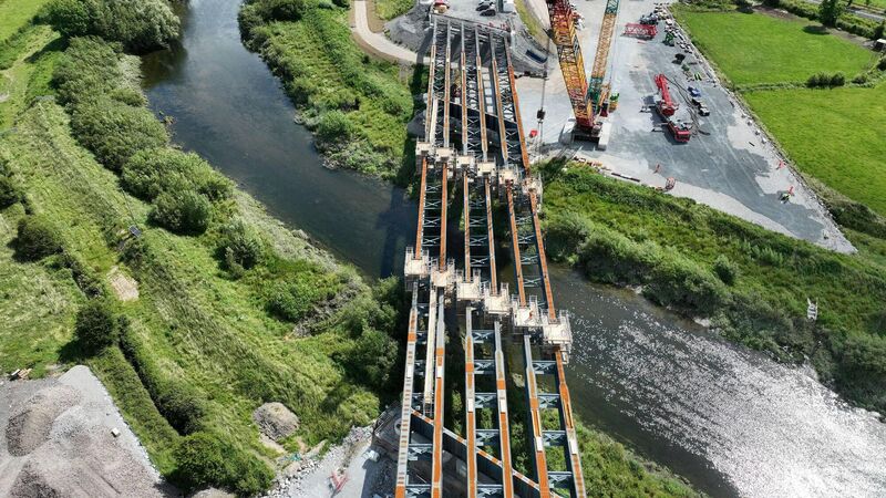 Work on the Adare Bypass in Limerick. Work on the Adare Bypass in Limerick.