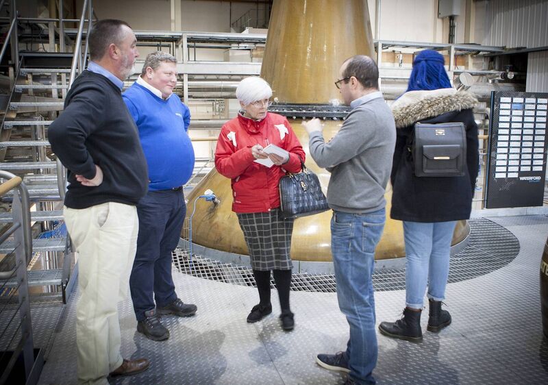 Waterford News & Star reporter Marion O'Mara at Waterford Distillery. Photo: Joe Evans Waterford News & Star reporter Marion O'Mara at Waterford Distillery. Photo: Joe Evans