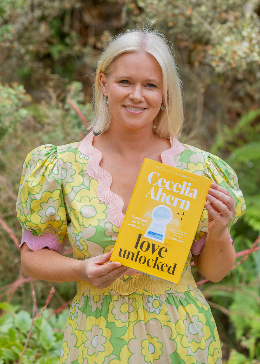 Author Cecelia Ahern with her latest book, 'Love Unlocked'. Picture: Gareth Chaney Author Cecelia Ahern with her latest book, 'Love Unlocked'. Picture: Gareth Chaney