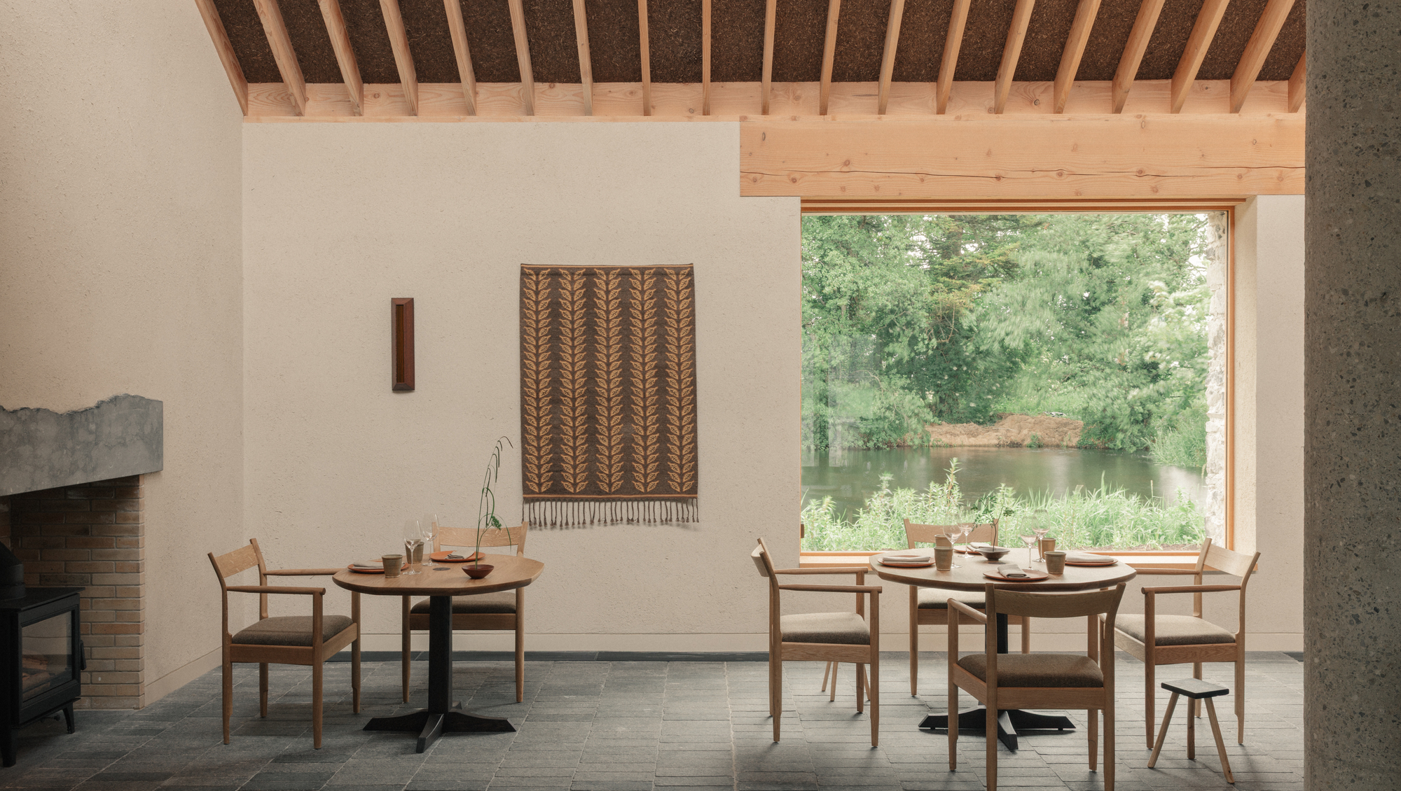 The restaurant occupies 4.2 acres, with a 16-room Victorian manor guesthouse and a purpose-built 40 seat restaurant.