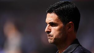 <p>GUNNING FOR MORE: Arsenal manager Mikel Arteta has entered the final 12 months of his current contract (Nick Potts/PA)</p>