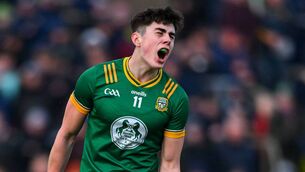<p>Meath's Jack Kinlough recently suffered a recurrence of an ACL injury. Pic: Shauna Clinton/Sportsfile</p>