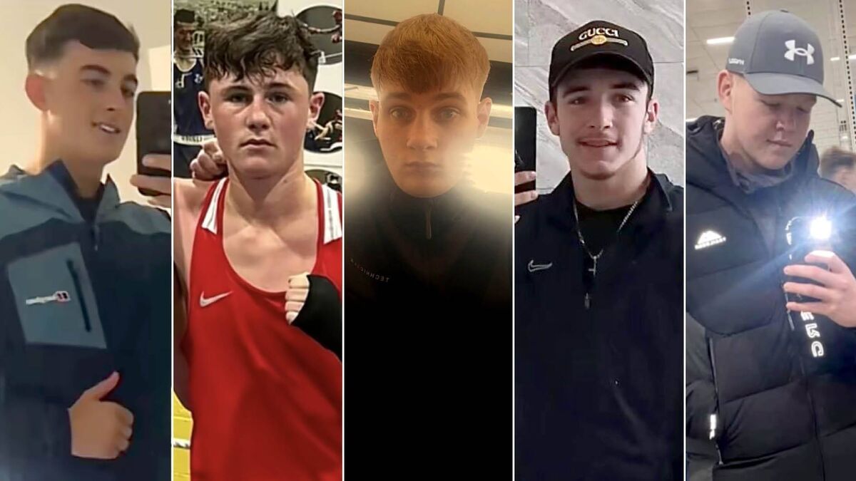 L-R: Alex McCarthy, Joey Carthy, Kamil Pustkowski, Jack Kennedy, Jeremy O'Brien L-R: Alex McCarthy, Joey Carthy, Kamil Pustkowski, Jack Kennedy, Jeremy O'Brien