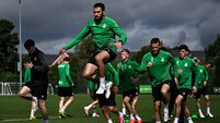 Shamrock Rovers Media Conference and Training Session
