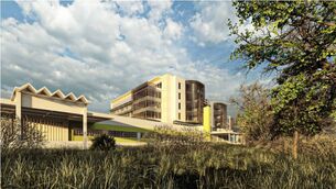 <p>The Irish Distillers bottling plant was designed in 1964 by leading Cork architect Frank Murphy. </p>