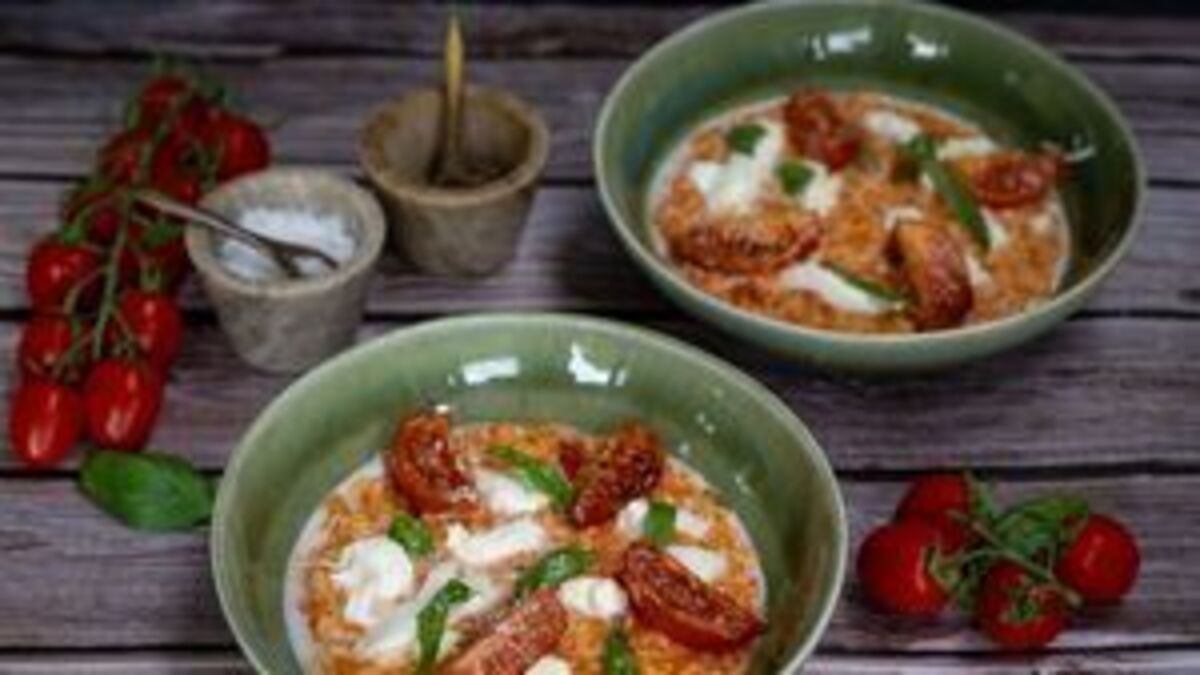 Roast Tomato Risotto