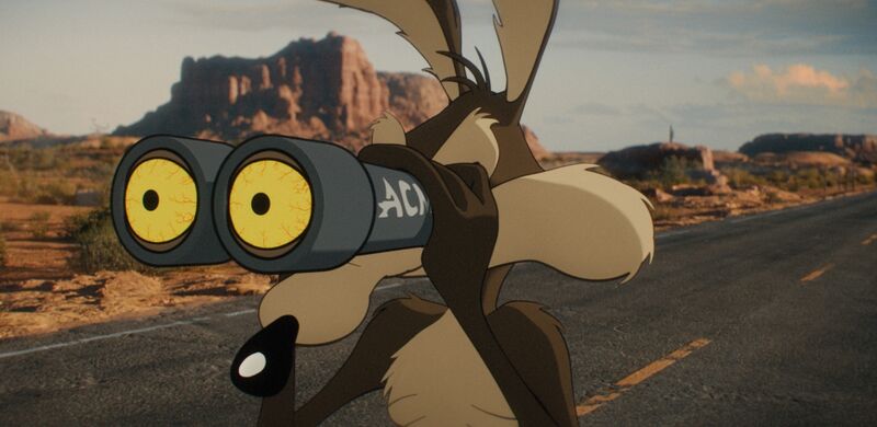 Wile E. Coyote always has eyes on the Road Runner Wile E. Coyote always has eyes on the Road Runner