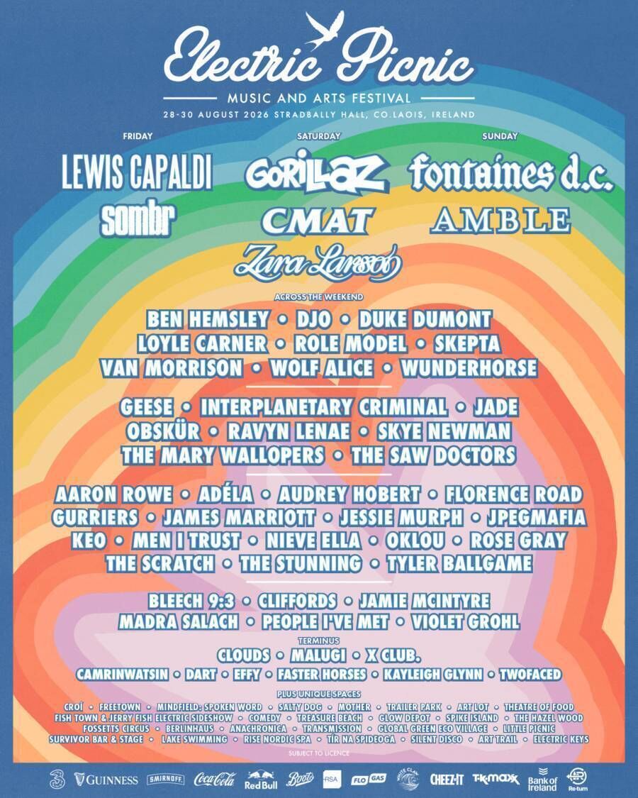 Electric Picnic's 2026 lineup