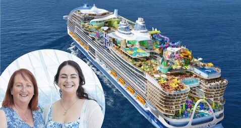 My first cruise was on the world's largest cruise ship with my mam — here's what we got up to