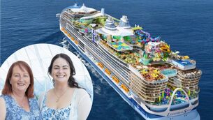 <p>Caroline Graham and Breda Graham set sail on Royal Caribbean's Legend of the Seas</p>