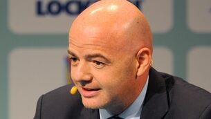 Russia backs Gianni Infantino for Fifa presidency