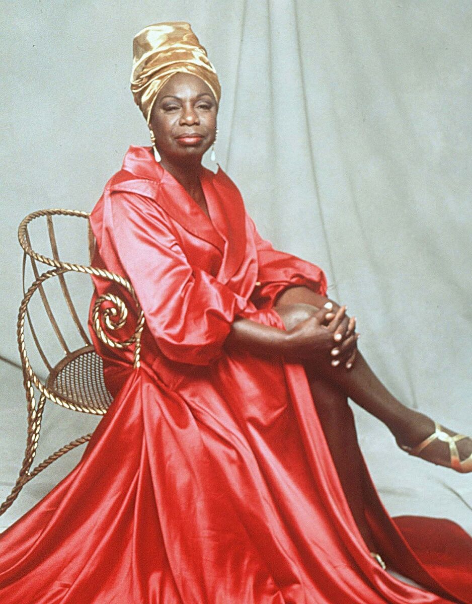 I loved the sound of Nina Simone's voice. Picture: AP Photo/File I loved the sound of Nina Simone's voice. Picture: AP Photo/File