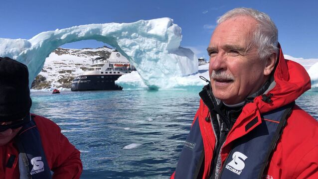 <p>Travel industry veteran John Galligan says, 'If you can throw your leg over a bath you can go to Antarctica'.</p>