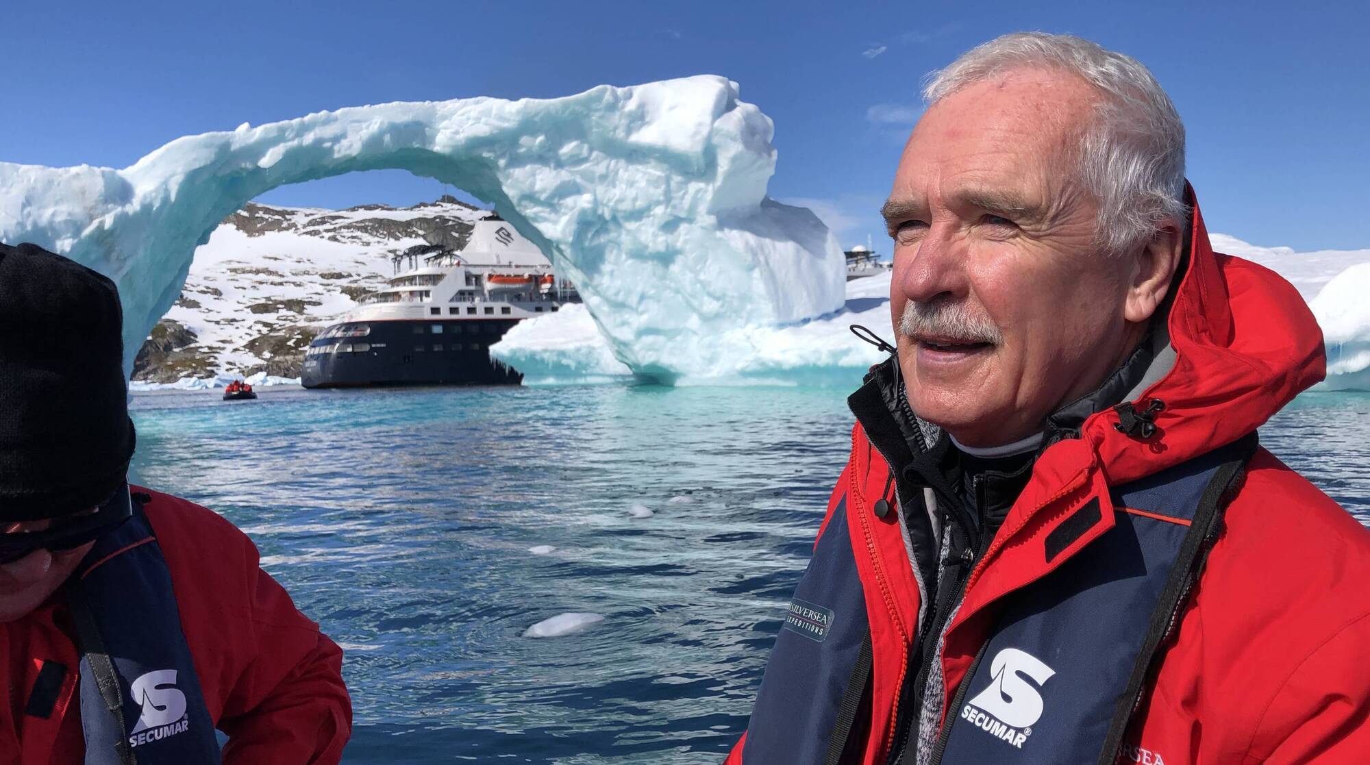 Travel industry veteran John Galligan says, 'If you can throw your leg over a bath you can go to Antarctica'.
