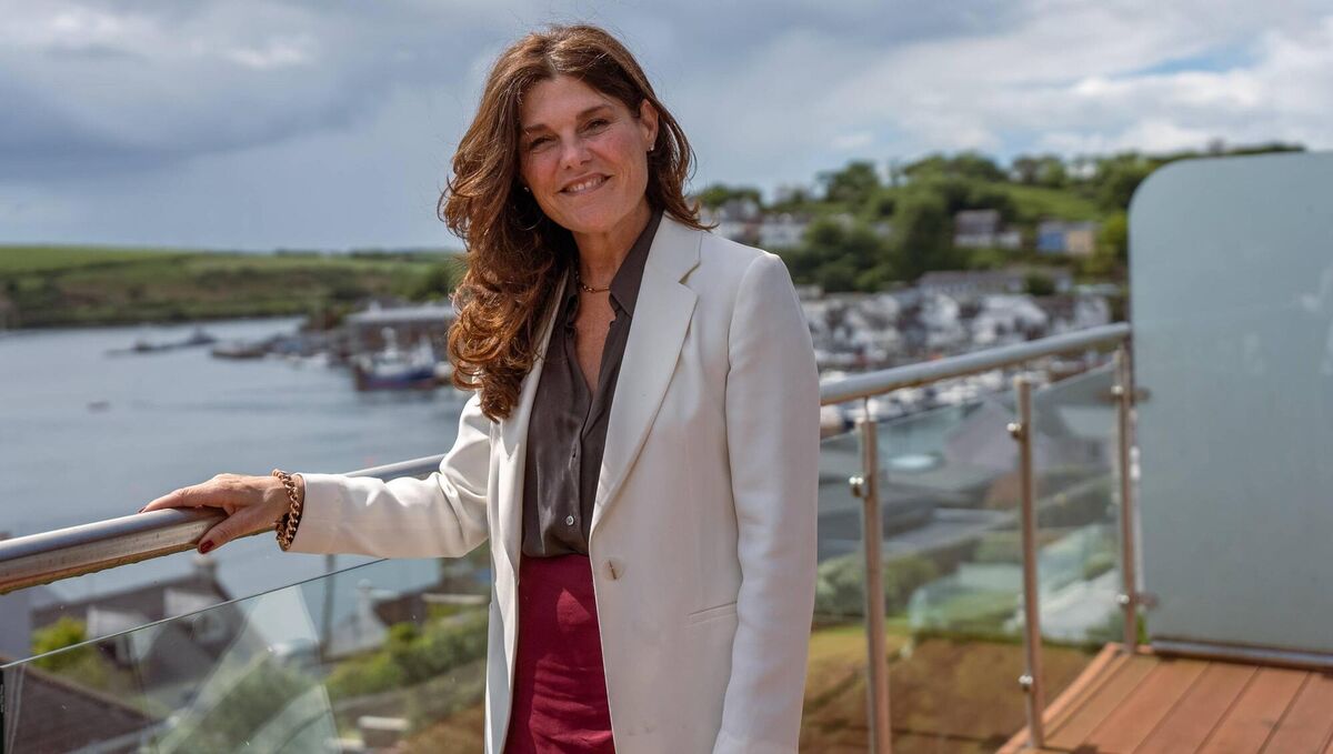 Auctioneer Johanna Murphy. 