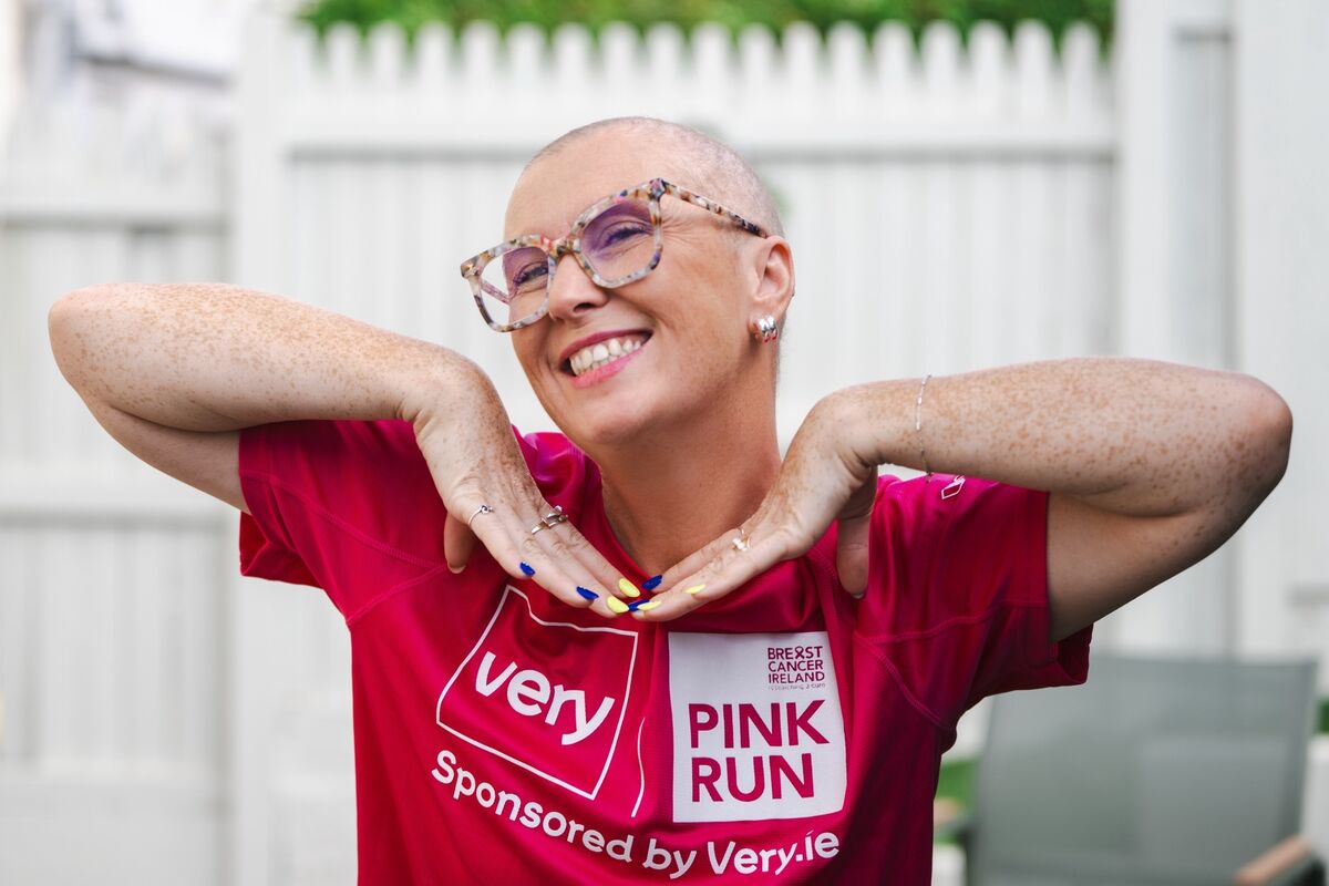 Anna O’Donoghue is a patient ambassador for the Very Pink Run. Picture Chani Anderson Anna O’Donoghue is a patient ambassador for the Very Pink Run. Picture Chani Anderson