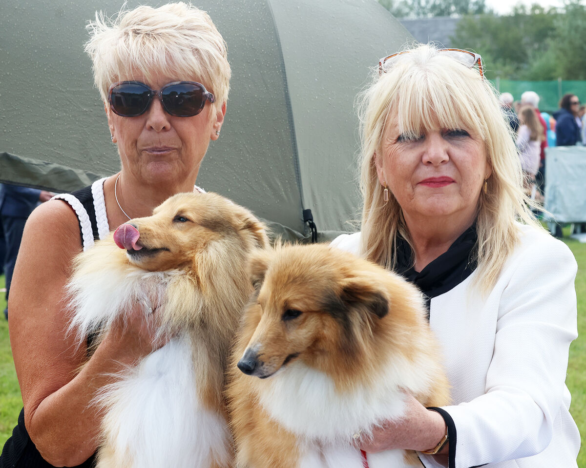 Margaret Morris, Kilpedder and Bear with Breda Doyle, Maliahide. Picture: Brendan Gleeson