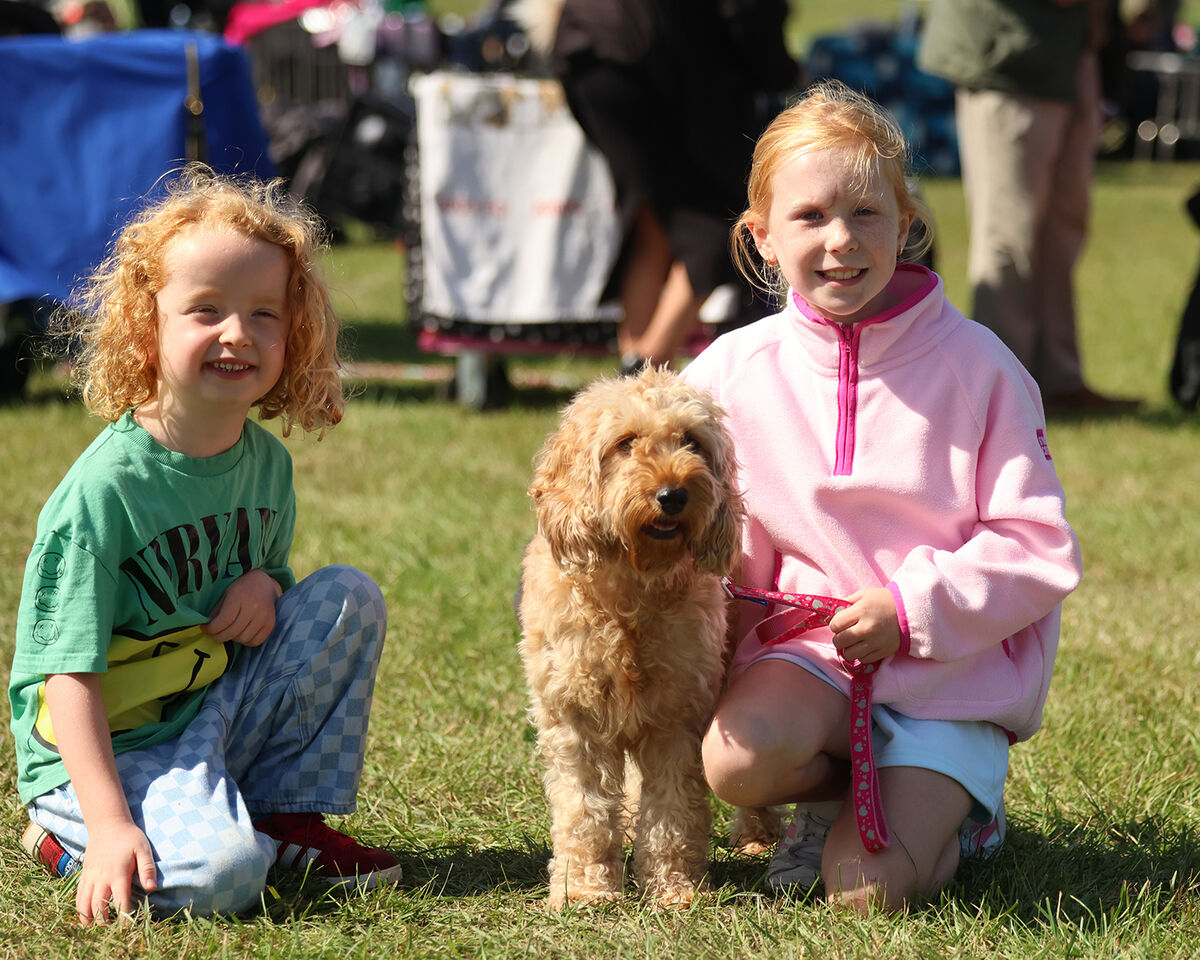 Matty O'Connell, Castleconell, and Doireann Cregan with Sparkles. Picture: Brendan Gleeson