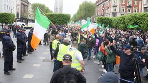 <p>One female journalist said she often brought a male colleague with her when covering anti-immigrant protests or incidents, as she often felt 'discomfort and intimidation' at them, including sexist remarks. File picture: Collins</p> <p>One female journalist said she often brought a male colleague with her when covering anti-immigrant protests or incidents, as she often felt 'discomfort and intimidation' at them, including sexist remarks. File picture: Collins</p>