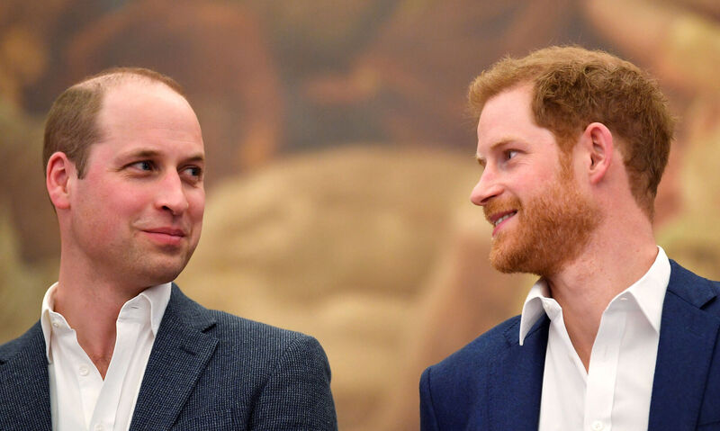 Prince William and Prince Harry. File picture: Toby Melville/PA Wire
