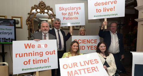 People living with Friedreich’s ataxia beg HSE to approve drug