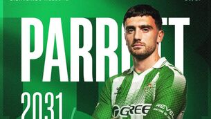 <p>DUE SOUTH: Ireland's Troy Parrott has confirmed his La Liga switch. Pic: Real Betis</p>