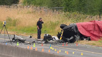 Crash on M9 in Co Kildare
