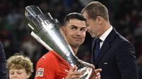 TOPSHOT-FBL-EUR-NATIONS-POR-ESP-TROPHY