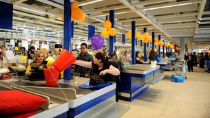 <p>Ikea Ireland's pre-tax profits of €15.75m last year are a 128% increase on the 2024 pre-tax profits of €6.9m. File picture: Barry Cronin</p>