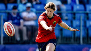 <p>Munster's Caitriona Finn gets her first start of the campaign at out-half. Pic: ©INPHO/Andrew Conan</p>