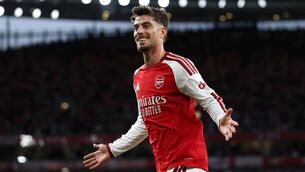 <p>Kai Havertz opened the scoring for Arsenal against Coventry. Pic: Julian Finney/Getty Images</p> <p>Kai Havertz opened the scoring for Arsenal against Coventry. Pic: Julian Finney/Getty Images</p>