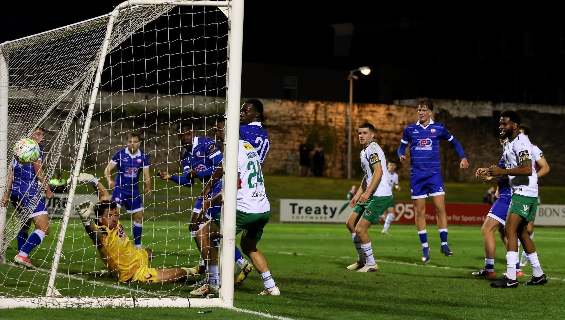 Darragh Crowley rescues a point for Cork City from four goal thriller with Treaty United
