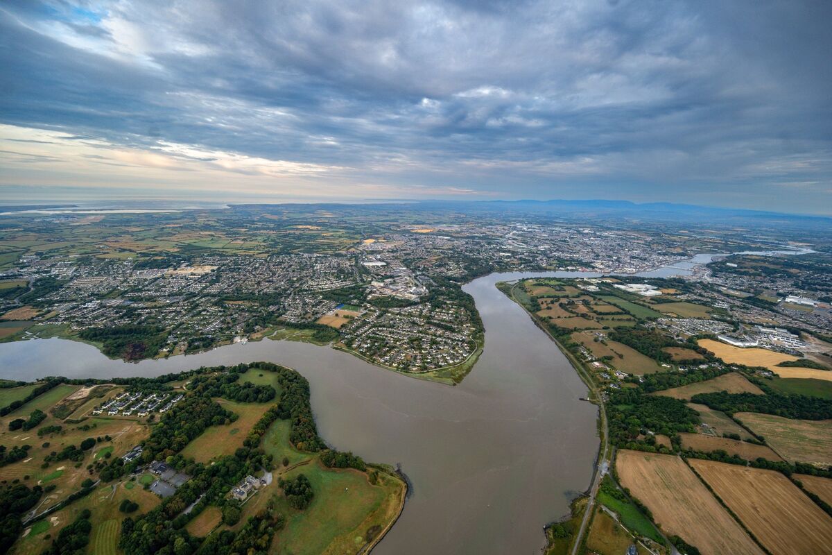 A beautiful aerial view of Waterford City from the Discover Waterford hot air balloon during its sunrise flight. Picture: Chani Anderson A beautiful aerial view of Waterford City from the Discover Waterford hot air balloon during its sunrise flight. Picture: Chani Anderson