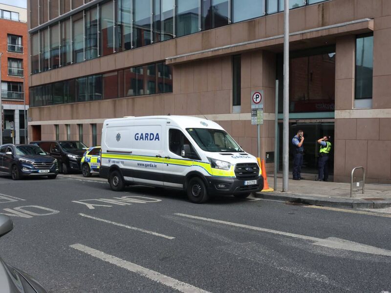 Gardaí outside the Carlton House apartment building on Lower Cecil St, Limerick City, where the body of Jady Cristine Pereira Rosa was discovered. Picture: Brendan Gleeson Gardaí outside the Carlton House apartment building on Lower Cecil St, Limerick City, where the body of Jady Cristine Pereira Rosa was discovered. Picture: Brendan Gleeson