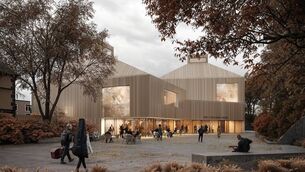 <p>A CGI configuration of the approved 1,970 sq.m multi-functional arts centre, headed by West Cork Music in Bantry.</p> <p>A CGI configuration of the approved 1,970 sq.m multi-functional arts centre, headed by West Cork Music in Bantry.</p>