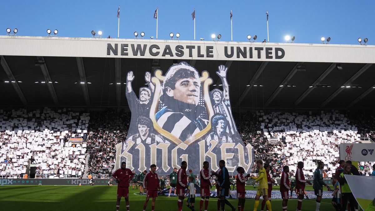 Kevin Keegan Mural before the Premier League match at St James' Park, Newcastle upon Tyne. Picture: Owen Humphreys/PA Wire. Kevin Keegan Mural before the Premier League match at St James' Park, Newcastle upon Tyne. Picture: Owen Humphreys/PA Wire.