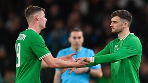 <p>Troy Parrott's career suggests a possibility other than English football for Irish players. Pic: Brendan Moran/Sportsfile</p> <p>Troy Parrott's career suggests a possibility other than English football for Irish players. Pic: Brendan Moran/Sportsfile</p>