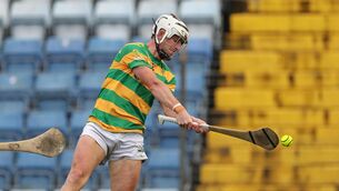 <p>SCORE OF THE WEEK: Robbie Cotter scored a hat-trick of goals for Blackrock. Pic: Jim Coughlan.</p>