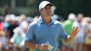 <p>ROOM FOR IMPROVEMENT: Rory McIlroy was pipped to the BMW Championship title in St Louis by Wyndham Clark. Pic: AP Photo/Jeff Roberson.</p>